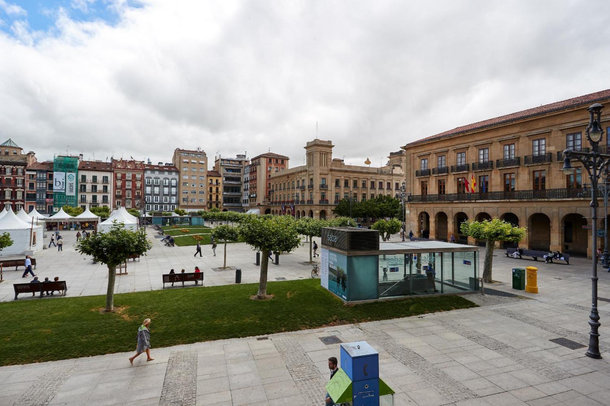 Tuapartamento - Boutique Plaza Del Castillo 29 Lägenhet Pamplona Exteriör bild