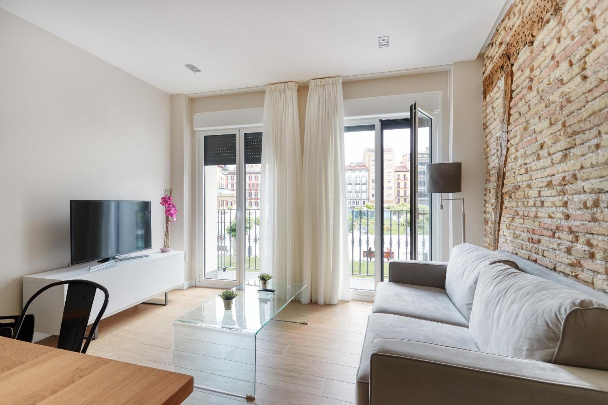 Tuapartamento - Boutique Plaza Del Castillo 29 Lägenhet Pamplona Exteriör bild