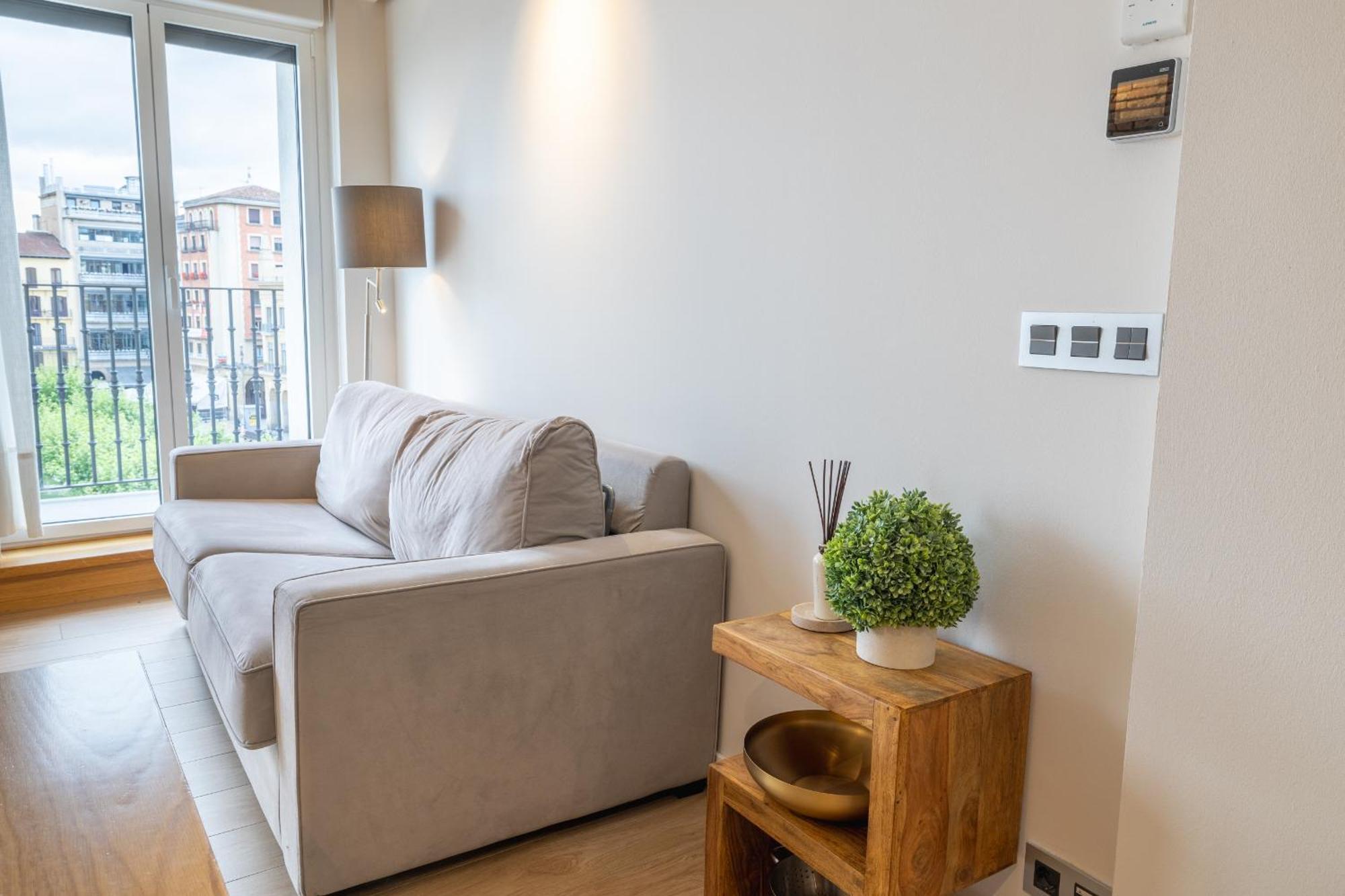 Tuapartamento - Boutique Plaza Del Castillo 29 Lägenhet Pamplona Exteriör bild